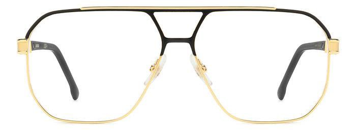 Carrera 1135 I46 Matte Black Gold Men's Navigator Eyeglasses