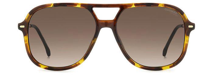 Carrera 3018/S 05LHA Havana Square Double Bridge Women's Sunglasses