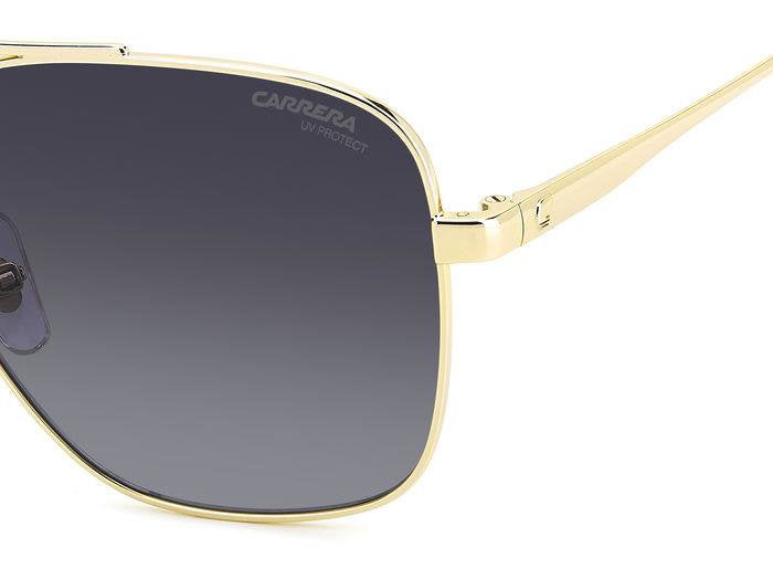 Carrera 3019/S J5G9O Gold Square Double Bridge Women's Sunglasses