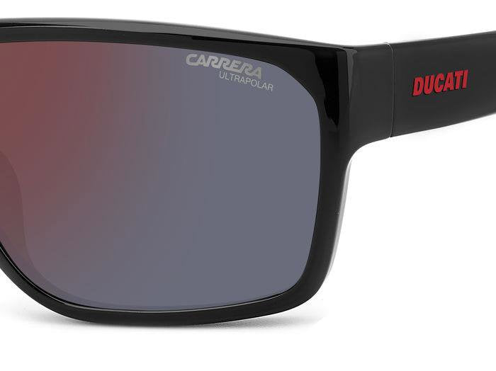 Carrera Ducati Carduc 029/S 807H4 Black Rectangular Men's Sunglasses