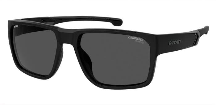 Carrera Ducati Carduc 029/S 807IR Black Rectangular Men's Sunglasses