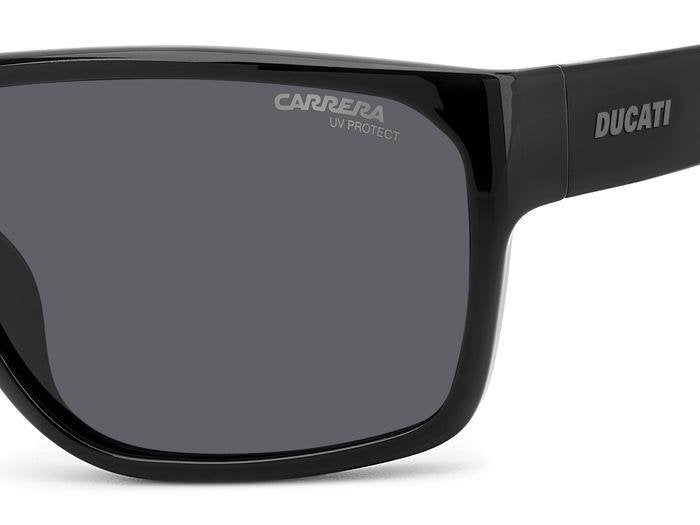 Carrera Ducati Carduc 029/S 807IR Black Rectangular Men's Sunglasses