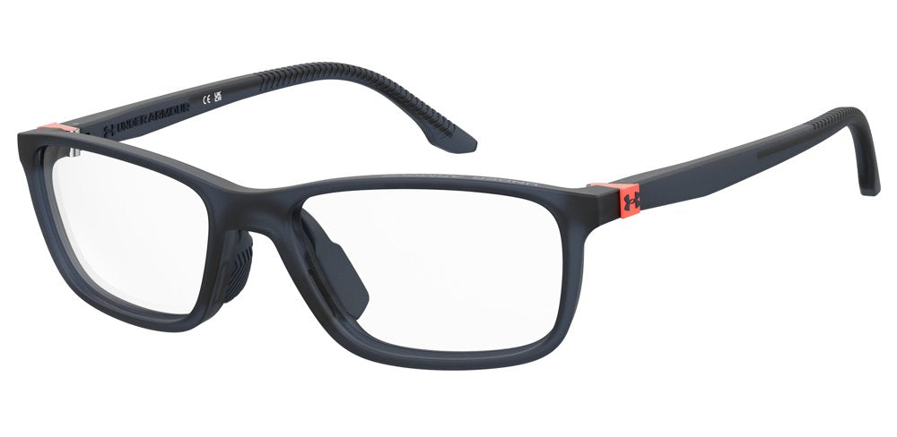 Under Armour UA 9014/G 09V GREY BLUE Eyeglasses Frames Rectangular Optical Glasses