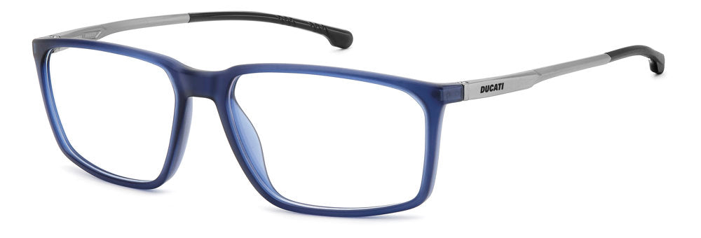 Carrera Ducati Carduc 041 FLL MTT Blue M Rectangular Men's Eyeglasses