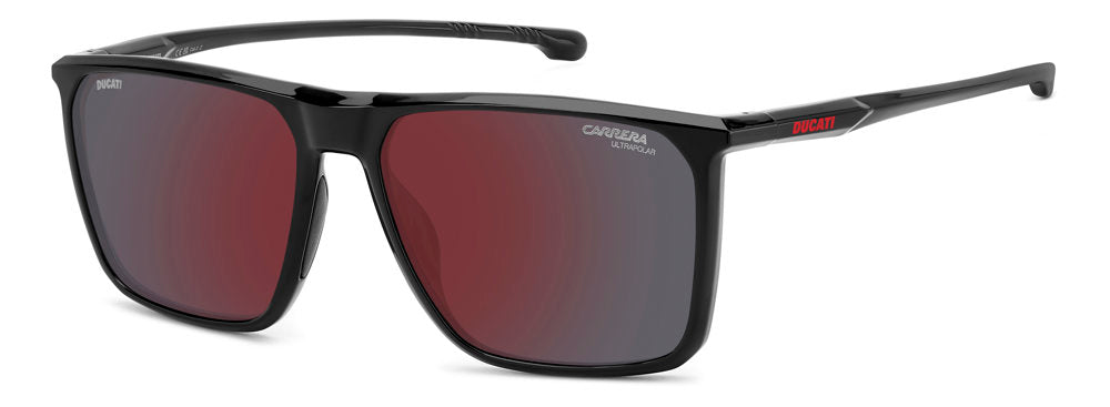 Carrera Ducati Carduc 034/S 807H4 Black Rectangular Men's Sunglasses