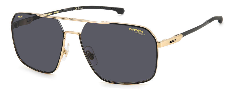 Carrera Ducati Carduc 038/S RHL2K Gold Black Navigator Men's Sunglasses