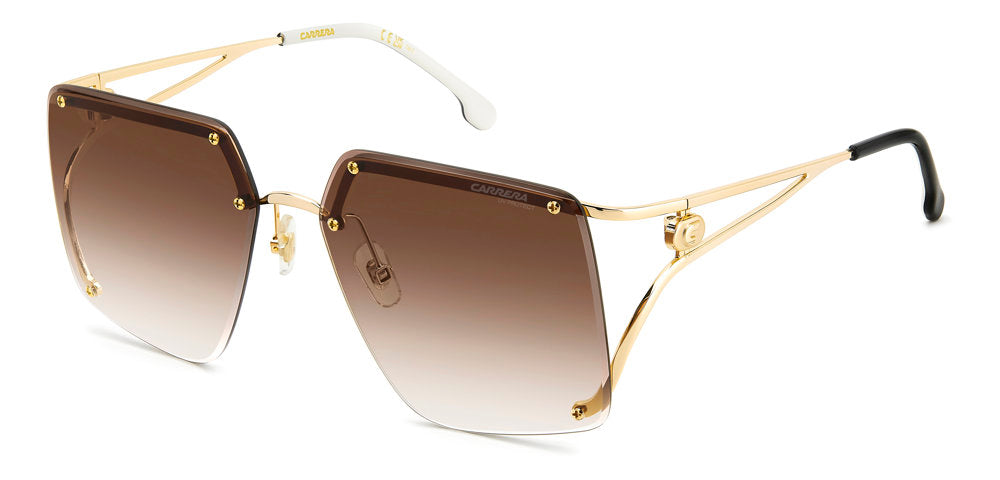 Carrera 3041/S FG4HA BRWNGOLD B Square Women's Sunglasses