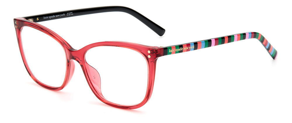 Kate Spade Aubree/BB 0T7G6 Plum Women's Blue Light Readers (+1.50)