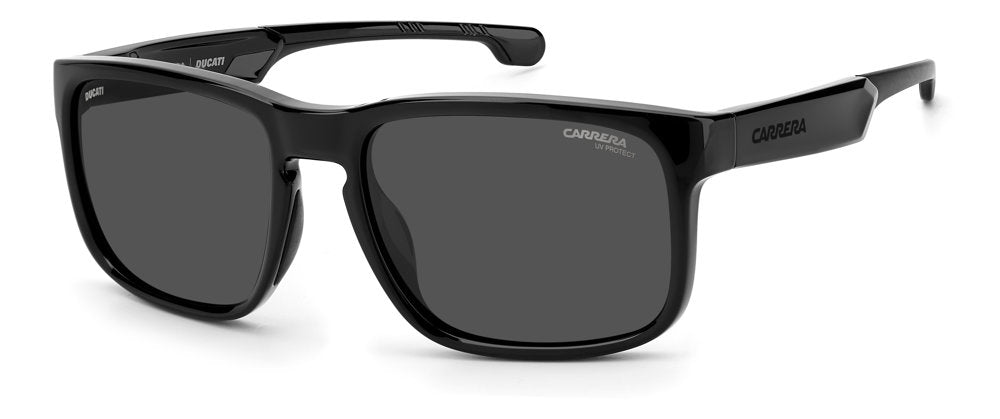 Carrera Ducati Carduc 001/S 807IR Black Rectangular Men's Sunglasses