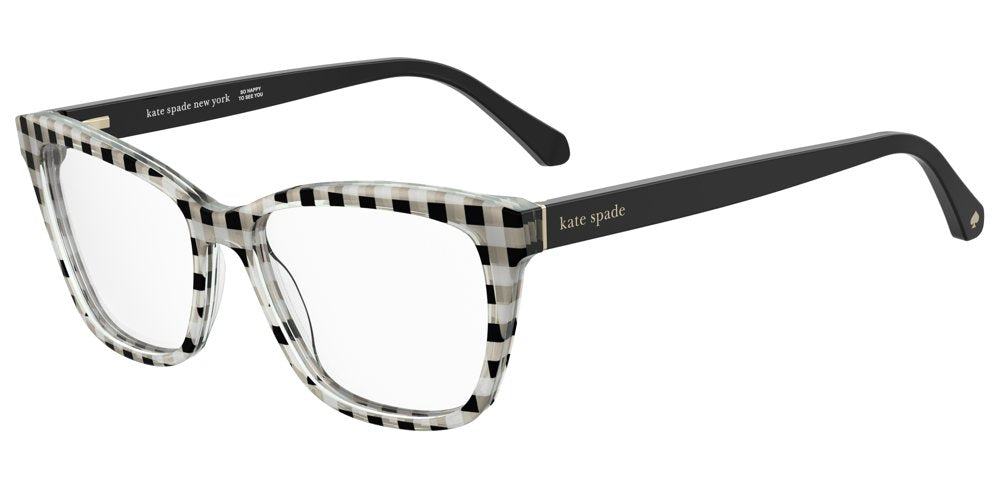 Kate Spade Celestine S37 White Black Pattern Women's Eyeglasses
