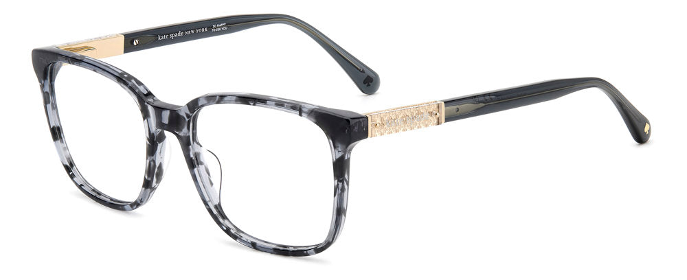 Kate Spade Fable YV4 BK GRYHVN Rectangular Women's Eyeglasses
