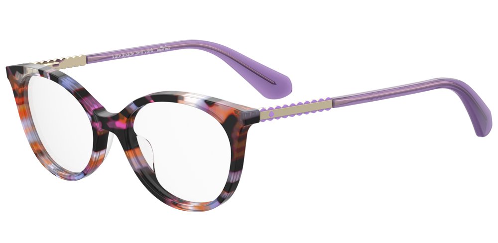 Kate Spade Gracy 5MU Havana Multi Round Girl's Eyeglasses
