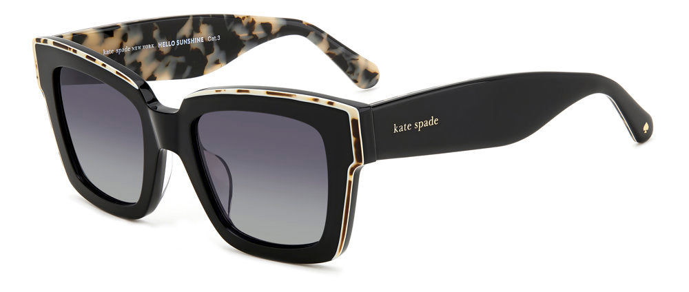 Kate Spade Brynne/G/S TCBWJ BK WHT HVN Women's Sunglasses