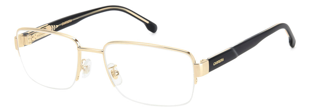 Carrera C Flex 05/G J5G Gold Rectangular Men's Eyeglasses