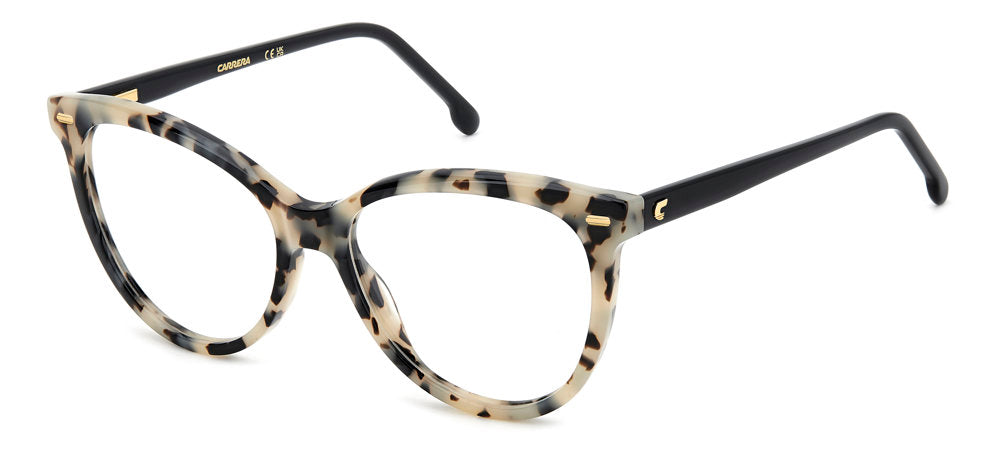 Carrera 3048 AHF White Havana Cat Eye Women's Eyeglasses