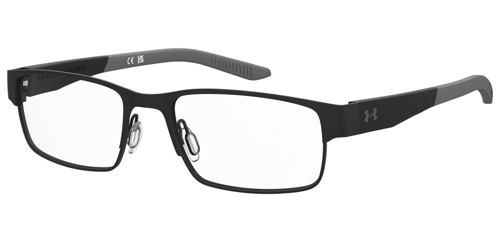 Under Armour UA 5081/G 003 Matte Black Rectangular Men's Eyeglasses