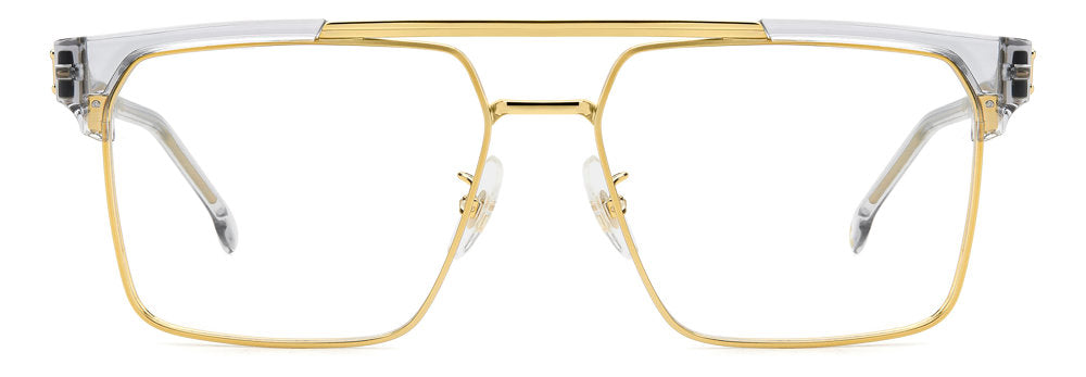 Carrera 1140 2F7 Gold Grey Men's Rectangular Eyeglasses
