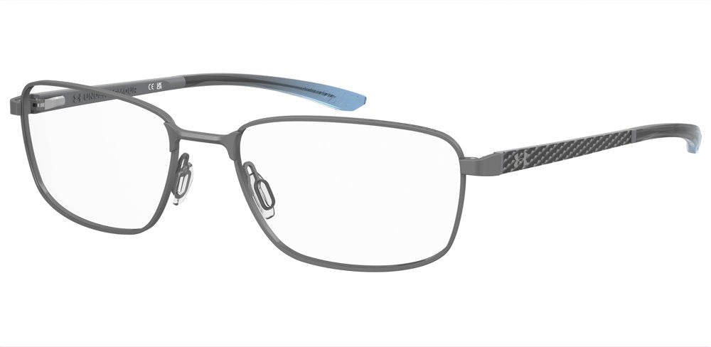 Under Armour UA 5089/G V84 RT BLUE Rectangular Men's Eyeglasses