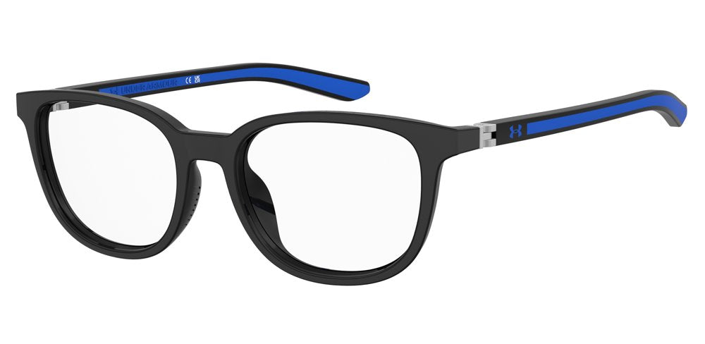 Under Armour UA 9018 D51 BLK BLUE B Square Boys' Eyeglasses
