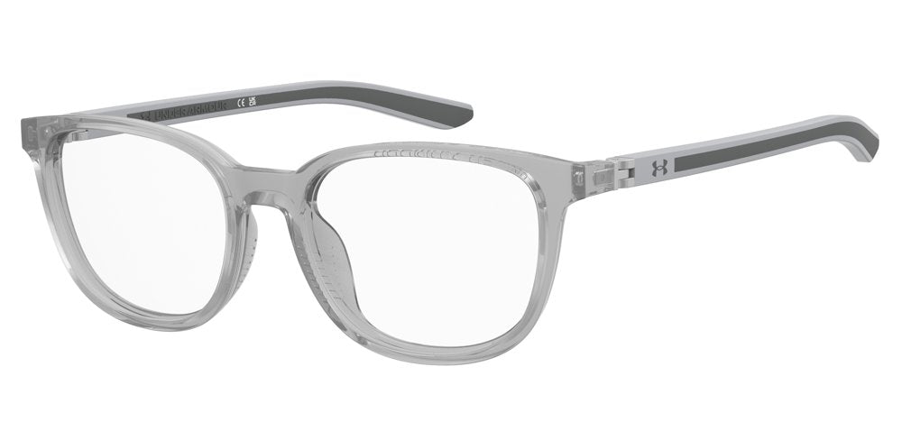 Under Armour UA 9018 P6Q GRY MLTCL Square Boys' Eyeglasses