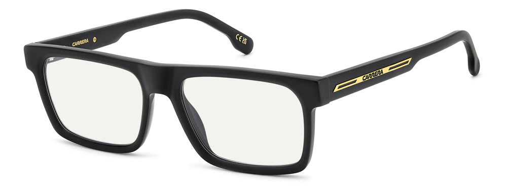 Carrera Victory C 11 I462Y MT BK GD Rectangular Flat Top Men's Eyeglasses
