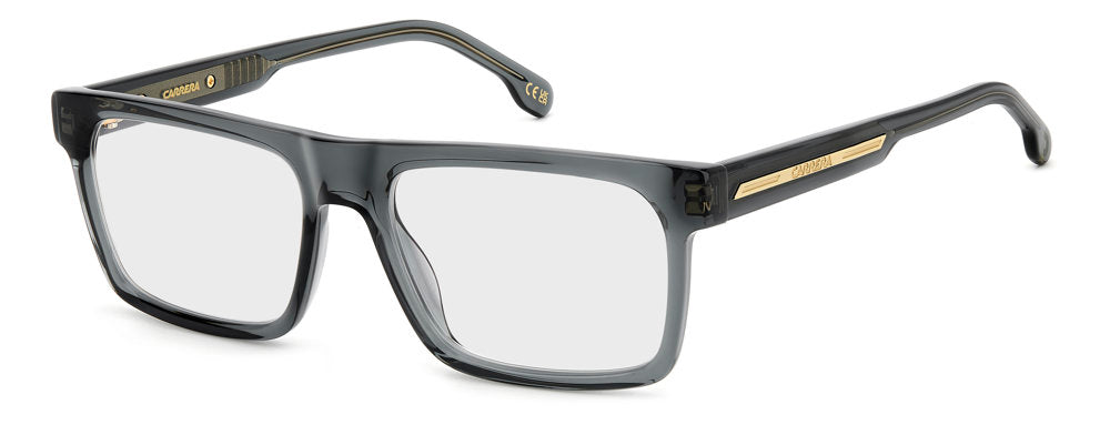 Carrera Victory C 11 KB72Y Grey Rectangular Flat Top Men's Eyeglasses