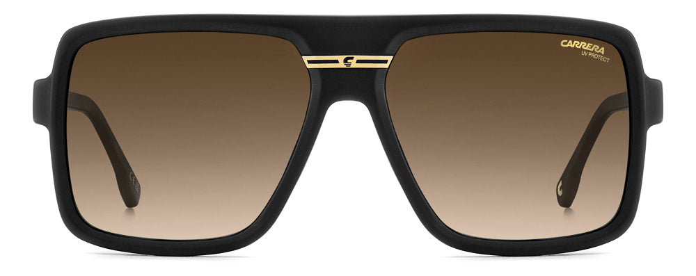 Carrera Victory C 09/S I4686 MT BK GD Rectangular Men's Sunglasses