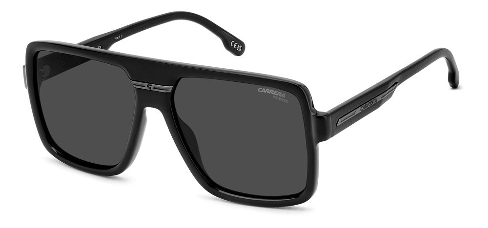 Carrera Victory C 09/S V81M9 DKRUT BLK Rectangular Men's Sunglasses