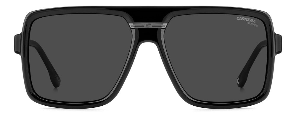 Carrera Victory C 09/S V81M9 DKRUT BLK Rectangular Men's Sunglasses