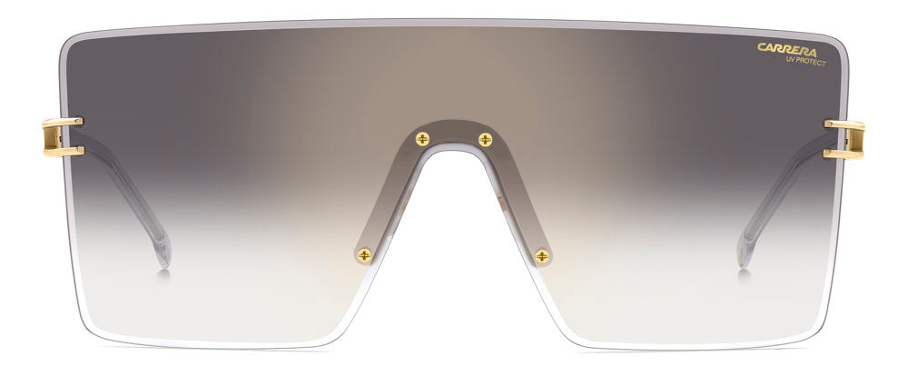 Carrera 1075/S 2F7FQ Gold Grey Mask Women's Sunglasses