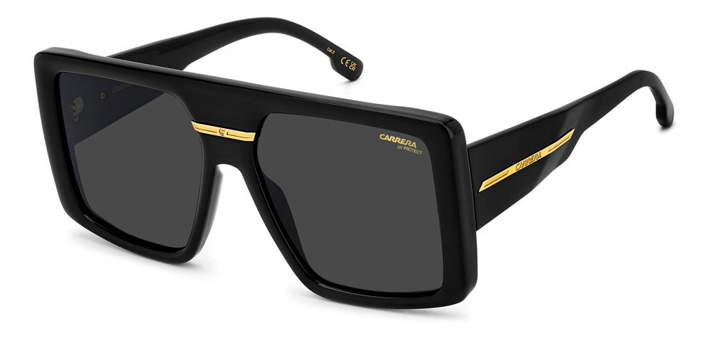 Carrera Victory C 13/S 2M2IR BLK GOLD B Square Women's Sunglasses