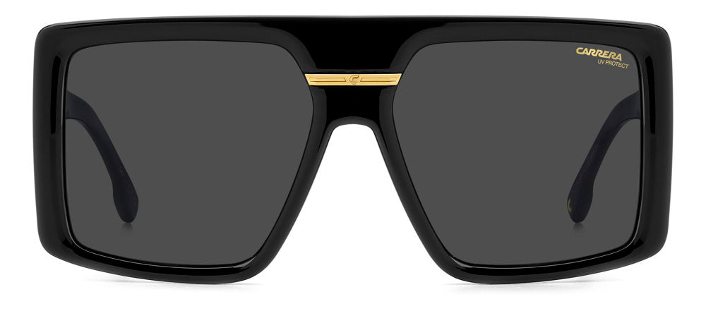Carrera Victory C 13/S 2M2IR BLK GOLD B Square Women's Sunglasses