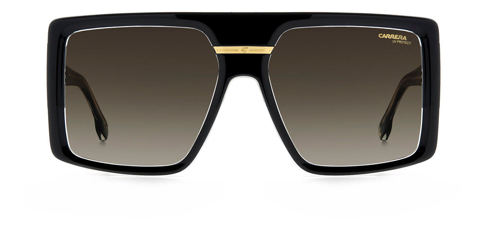 Carrera Victory C 13/S 7C5HA Black Crystal Square Women's Sunglasses