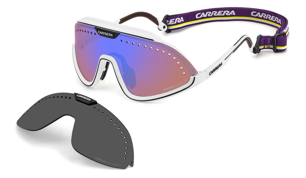 Carrera C Sport 01/S 6HTZS Matte White Mask Men's Sunglasses