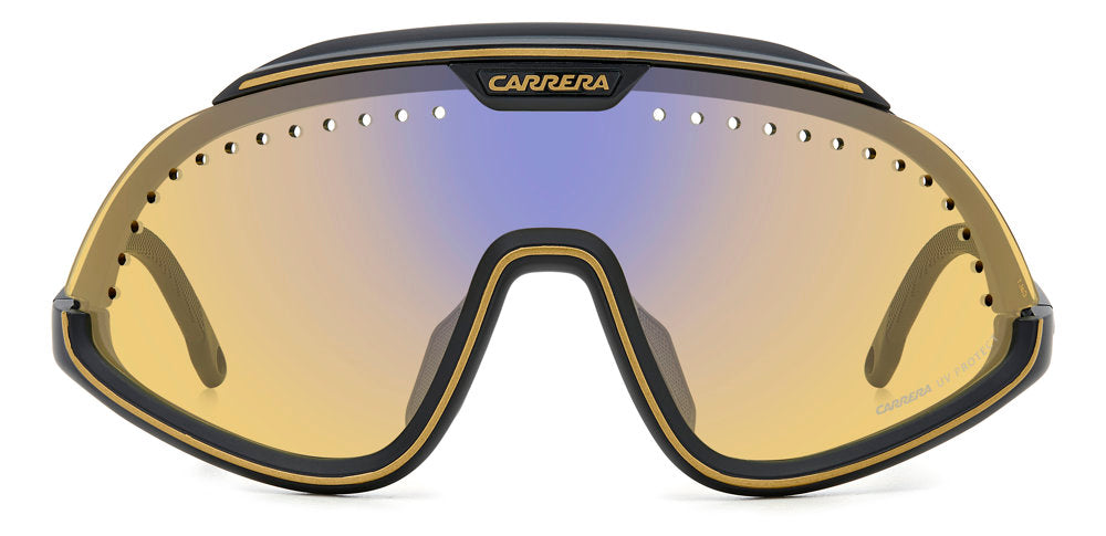 Carrera C Sport 01/S I46HW Matte Black Gold Mask Men's Sunglasses
