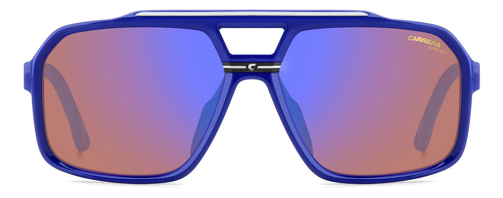 Carrera C Sport 03/S XW0ZS Blue Grey Rectangular Men's Sunglasses