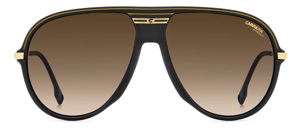 Carrera C Sport 06/S I4686 Matte Black Gold Pilot Men's Sunglasses