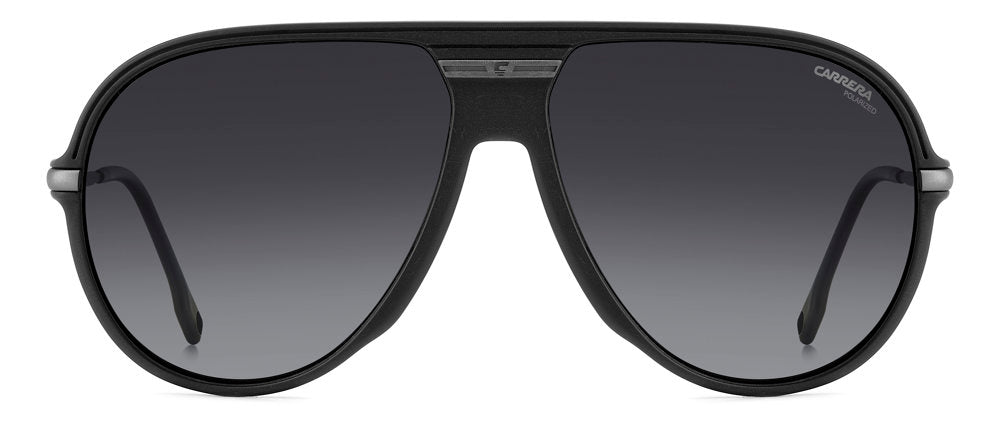 Carrera C Sport 06/S RZZWJ Matte Black Dark Ruthenium Pilot Men's Sunglasses