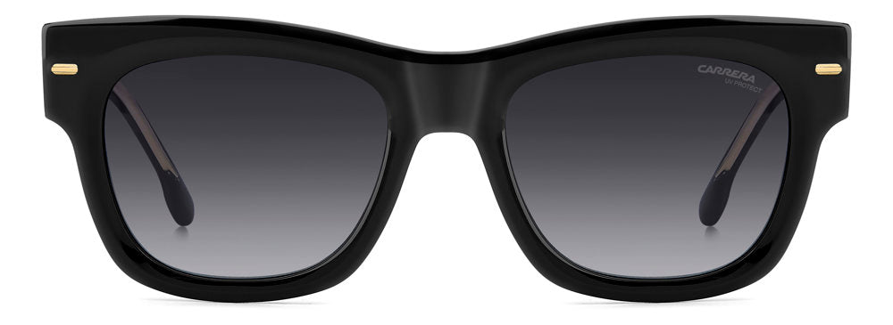 Carrera 3066/S 8079O Black Rectangular Women's Sunglasses