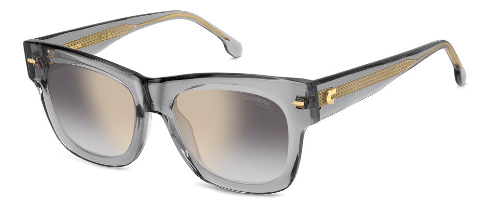 Carrera 3066/S KB7FQ Grey Rectangular Women's Sunglasses