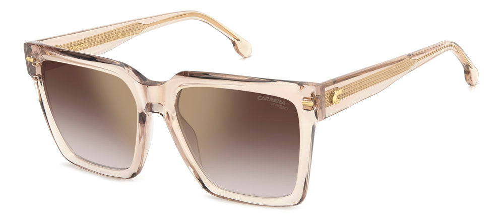 Carrera 3067/S FWMYK Nude Rectangular Women's Sunglasses