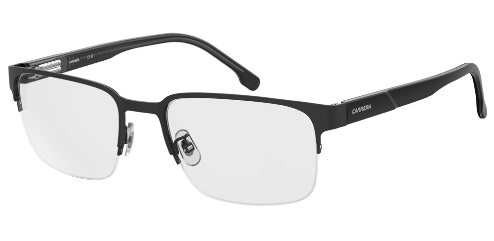 Carrera C Flex 15/G 0032Y Matte Black Rectangular Men's Eyeglasses