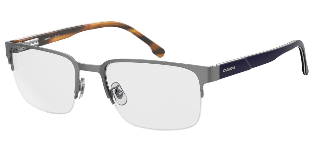 Carrera C Flex 15/G R812Y Matte Ruthenium Rectangular Men's Eyeglasses