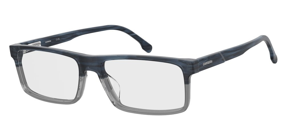 Carrera C Flex 13/G 38I2Y Blue Horn Rectangle Men's Optical Frames