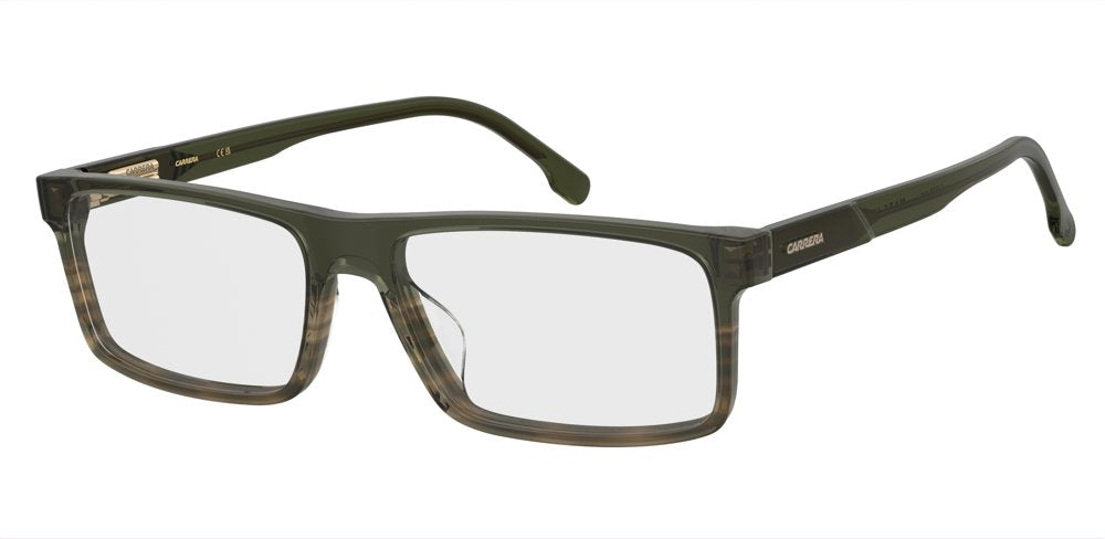 Carrera C Flex 13/G 6AK2Y Green Horn Rectangle Men's Optical Frames
