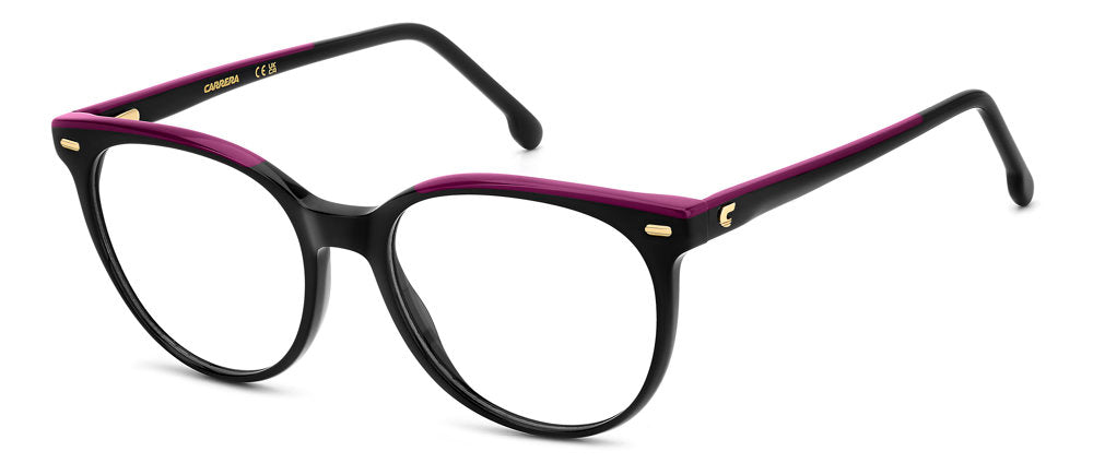 Carrera 3059 HK8 Black Violet Cat-Eye Women's Eyeglasses