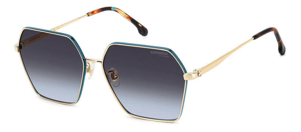 Carrera Carrera 3057/S OGA9O Gold Teal Women's Sunglasses