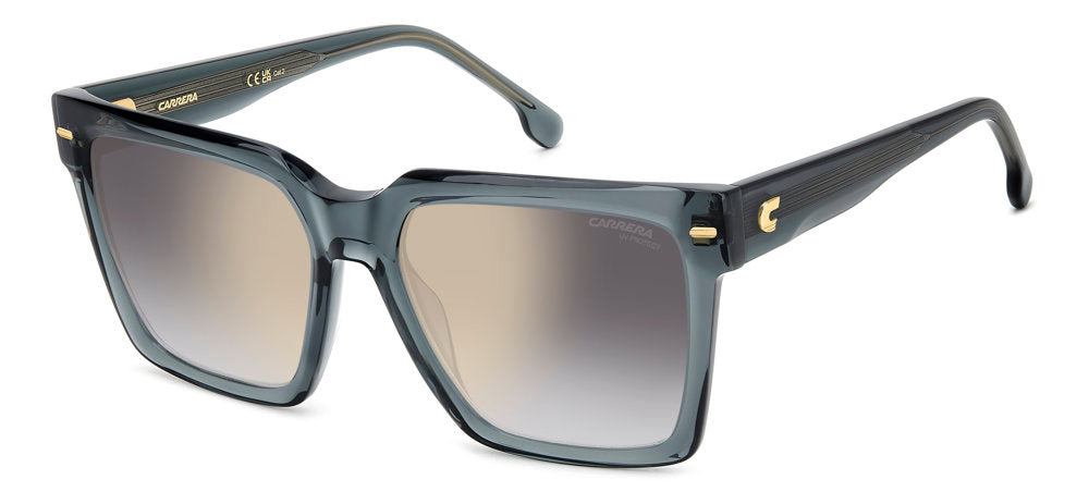Carrera 3067/S KB7FQ Grey Rectangular Women's Sunglasses
