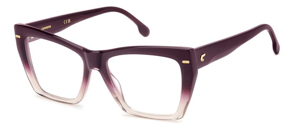 Carrera 3064 0T7 Plum Geometric Women's Eyeglasses