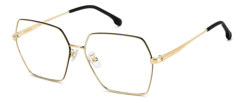 Carrera 3061 RHL Gold Black Square Women's Eyeglasses